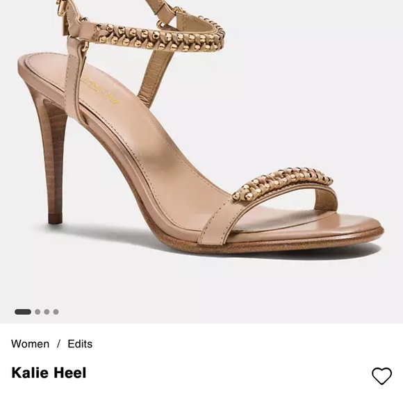 Coach Kalie Heel in Tan - Picture 1 of 4